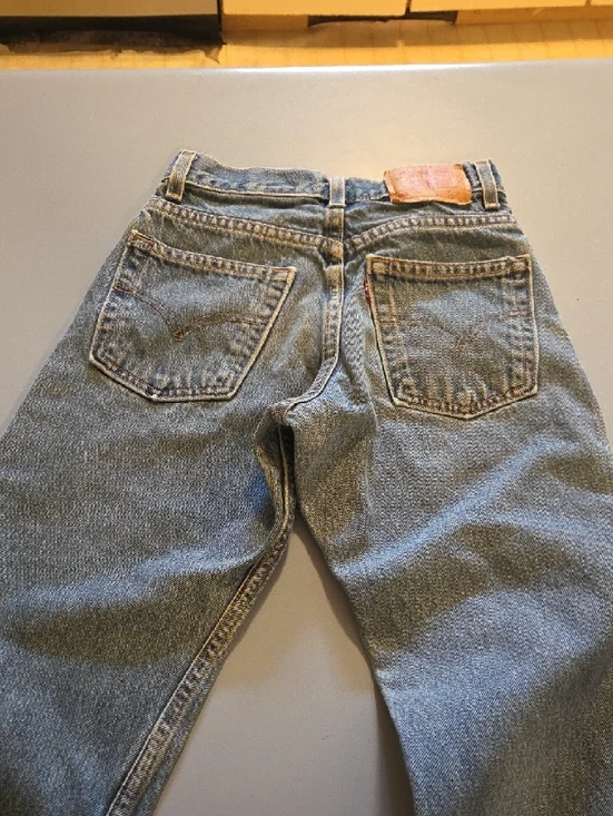Levi's Light Blue Kids Denim Jeans - Picture 6 of 7